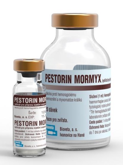 vakcína Pestorin Mormyx